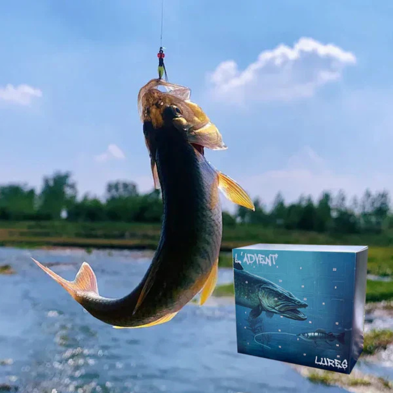 FishingDays™ – 2025 Advent Calendar for 24 Days of Angling Adventure & Joy